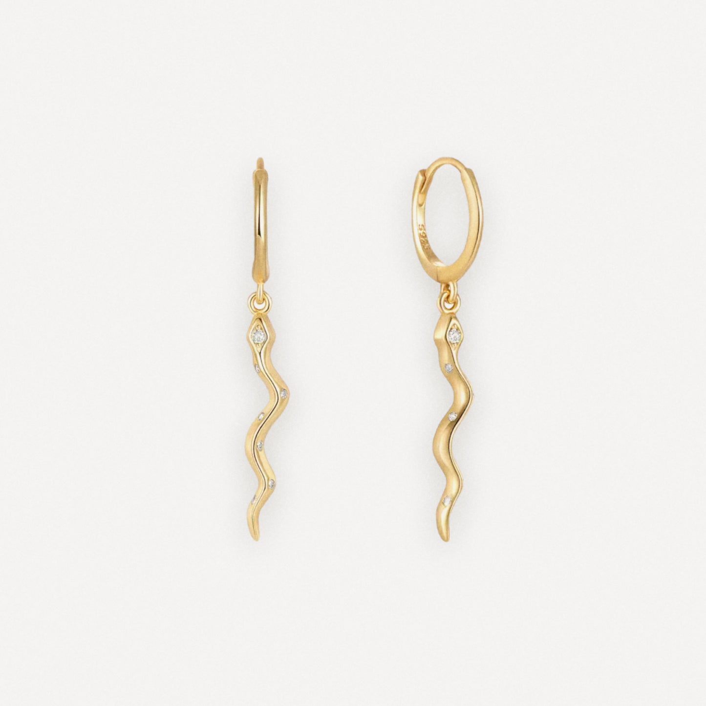 snake earrings