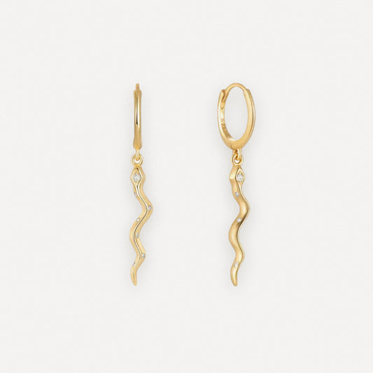 snake earrings